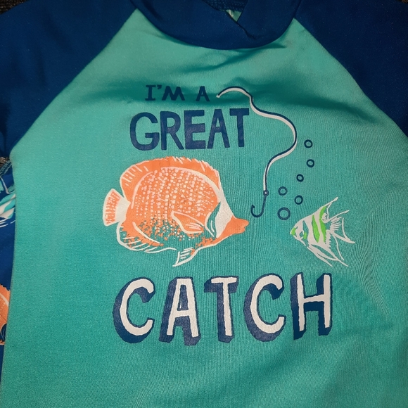 NWT Boy's 18 months Bathing suit and rash guard - Picture 4 of 4